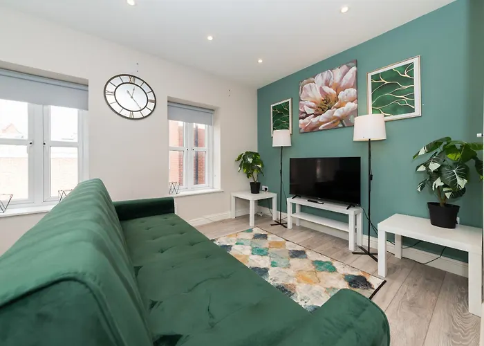 Ibex House Free Parking 2 Beds Central Fully Equipped Apartment
